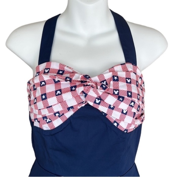Disney Theme Parks‎ Mickey Mouse Americana Dress NWT - Picture 2 of 14